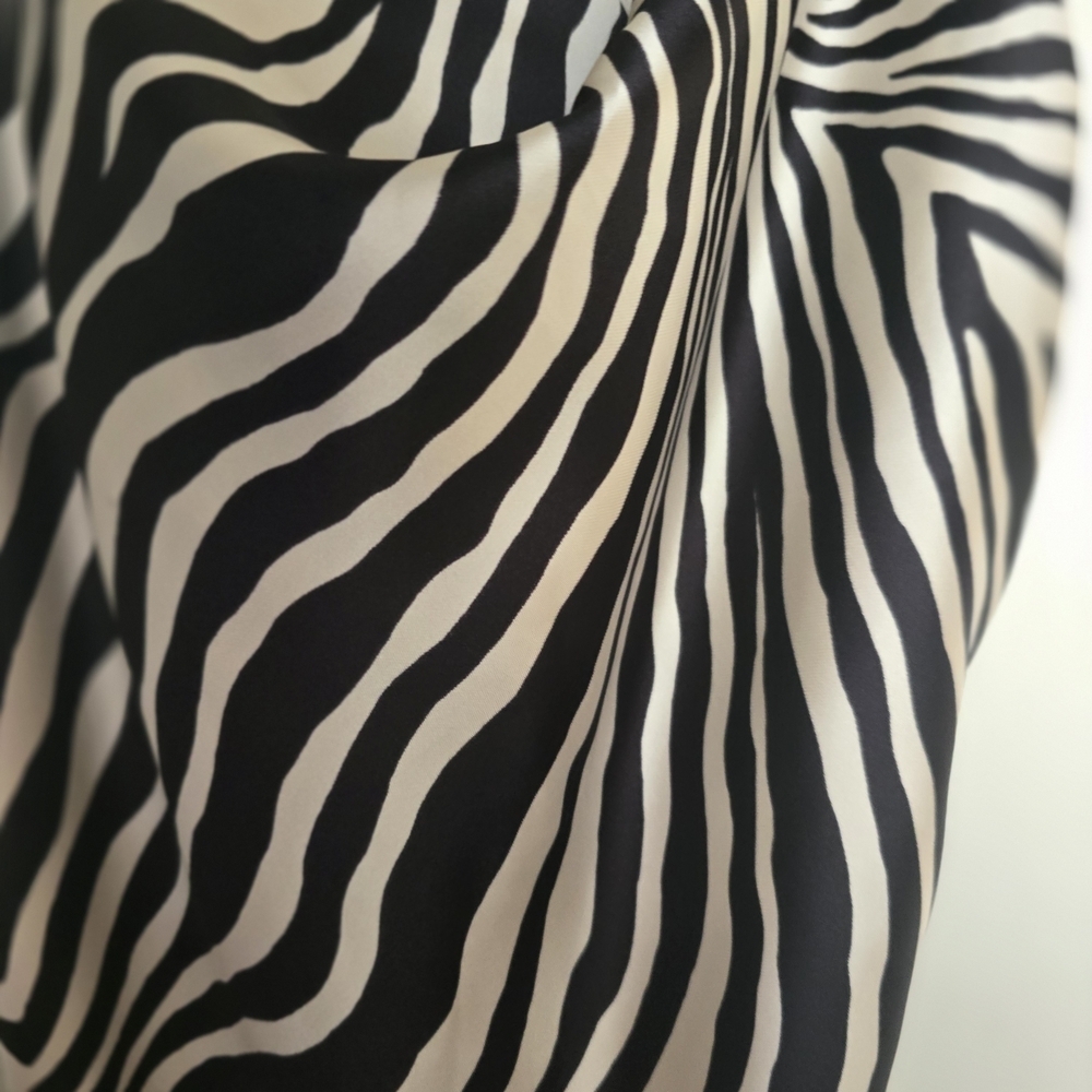 Zara Zebra Print Strappy Dress - Picture 4 of 4